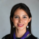 Headshot of Grecia Barcena, a World Scouting Youth Representative from Mexico, wearing her Scout scarf