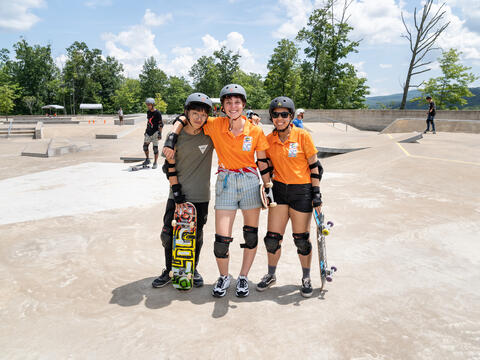 Skate park at World Scout Jamboree 2019 North America