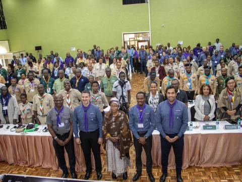 Participants at the 18th Africa Scout Conference
