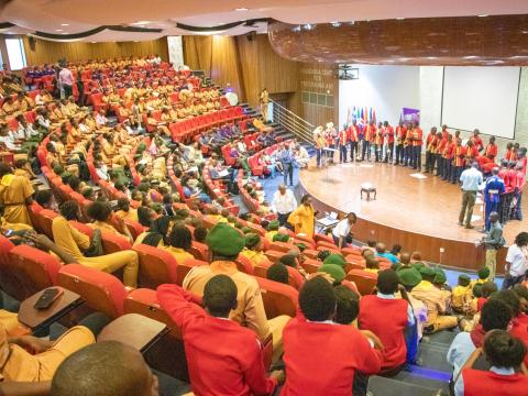 Célébrations de la Journée Africaine du Scoutisme à l'Université de Nairobi le 11 mars 2023
