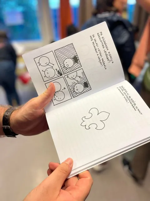 Marci is a Scout leader who has created a book to help Ukrainian children and youth integrate into their new life.