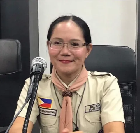 Ronila Balanquit from the Boy Scouts of the Philippines