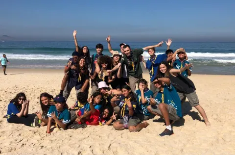 Scout volunteers