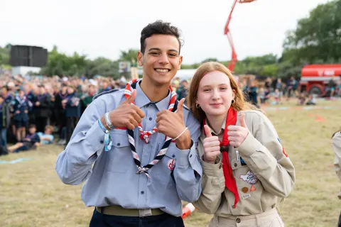 Tunisian and german scout