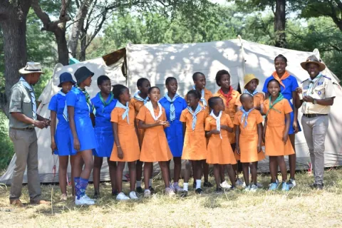 Ticket to Life Scout Group in Botswana