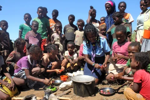 YUNGA Nutrition Badge in Madagascar